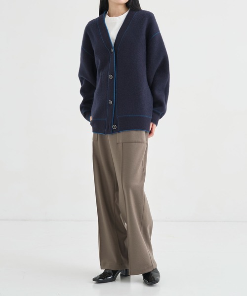 ニット 「THE TOKYO/ザトウキョウ」CASHMERE REVERSIBLE CARDIGAN