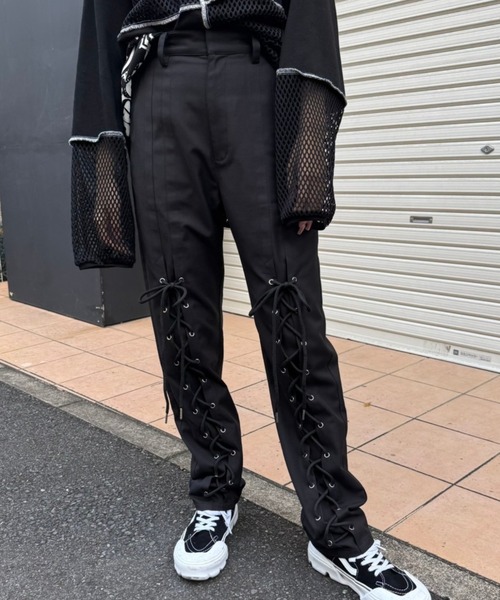Candy Stripper（キャンディーストリッパー） パンツ LACE UP LAYERED