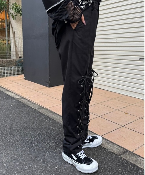 Candy Stripper（キャンディーストリッパー） パンツ LACE UP LAYERED