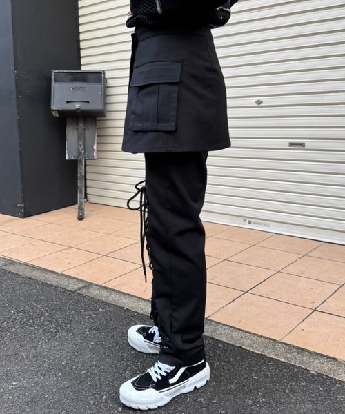 Candy Stripper（キャンディーストリッパー） パンツ LACE UP LAYERED
