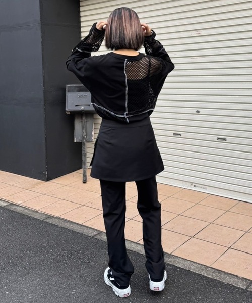 Candy Stripper（キャンディーストリッパー） パンツ LACE UP LAYERED