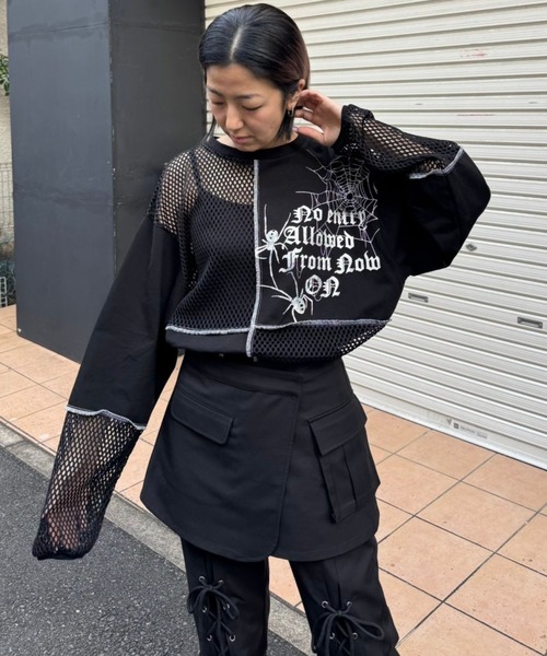 Candy Stripper（キャンディーストリッパー） パンツ LACE UP LAYERED