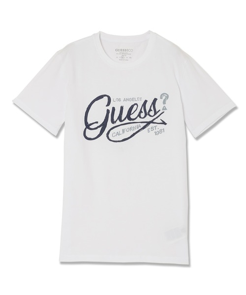 GUESS（ゲス） tシャツ SS Cn Guess Logo Tee 半袖 ロゴTシャツ メンズ 