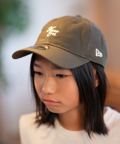 キタニタツヤ New Era 9TWENTY ベージュ キャップ NEW ERA（ニューエラ） キャップ 帽子 キッズ キャップ 帽子 Youth