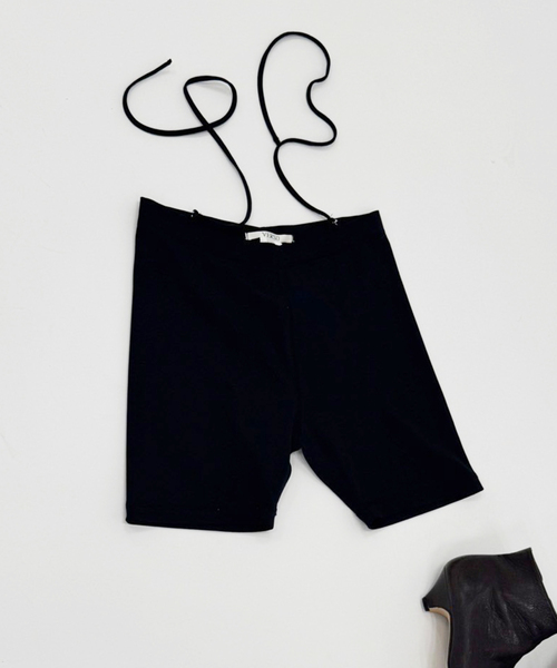 EDIT. FOR LULU パンツ 「VERSO/ヴェルソ」Strap Biker Shorts