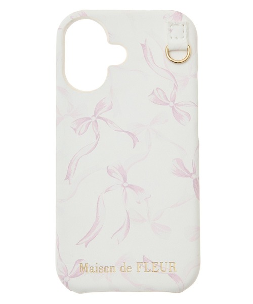 Maison de FLEUR - iPhoneケース メゾン ド フルール Maison de FLEUR EC限定ビジューベルト