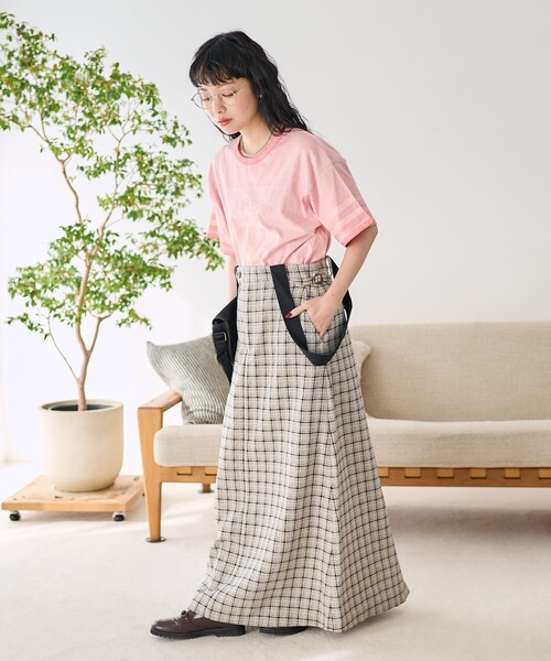 GRAMM 吊りスカート FREAK'S STORE スカート Gramps 吊りスカート「セットアップ対応