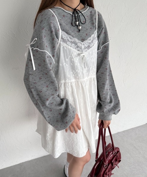 kutir（クティール） ワンピース アソートキャミレースミニワンピース