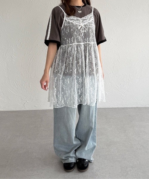 kutir（クティール） ワンピース アソートキャミレースミニワンピース