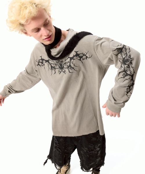 FR(13)NDS／フレンズ／Tribal LS TEE FR(13)NDS/フレンズ/Tribal LS TEE | ROYAL FLASH（ロイヤル