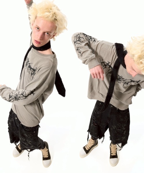 FR(13)NDS／フレンズ／Tribal LS TEE FR(13)NDS/フレンズ/Tribal LS TEE | ROYAL FLASH（ロイヤル