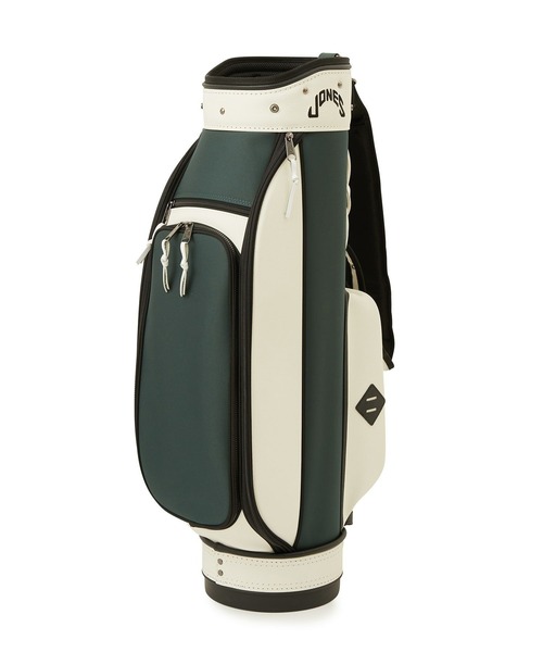 JONES 　RIDER　ゴルフバッグ 黒＆白　JUN＆ROPE限定 JONES RIDER ゴルフバッグ 黒＆白 JUN＆ROPE限定（JONES Sports