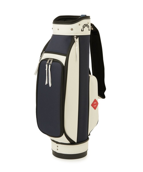 JONES SPORTS キャディバッグ　ブラックXホワイト JONES Sports 正規品 ジョーンズ ゴルフ GOLF キャディバッグ