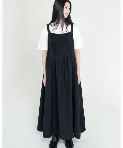 売上実績NO.1 Bshop Yahoo ZOZOTOWN : WOMEN ピンタック | eunoia ワンピース ワンピース