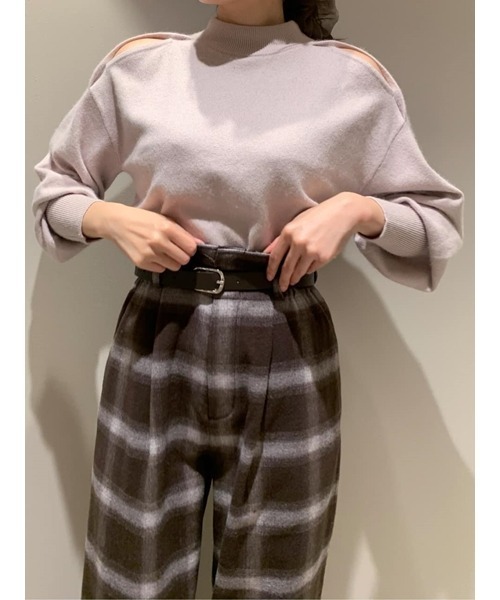 SNIDEL（スナイデル） 長袖ニット ONE SIZE ピンク レディース