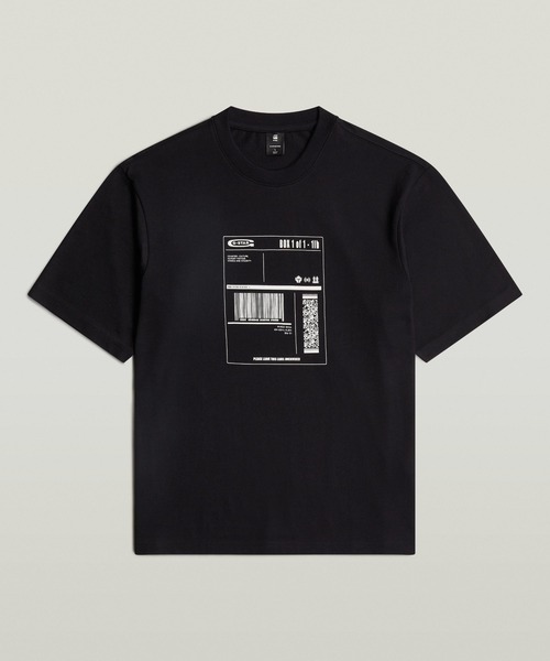【関税込】 ボクシーフィット 半袖Tシャツ - ブラック リク ボクシーフィット半袖Tシャツ - hijjoo | 60% - アジア