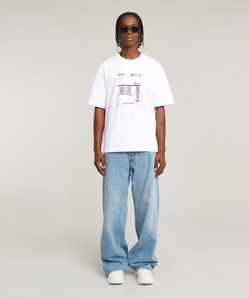 【韓国発送】BIGサイズボックスTシャツ★グラフィックT3色 GRAPHIC TEE / グラフィックティー（Tシャツ/カットソー