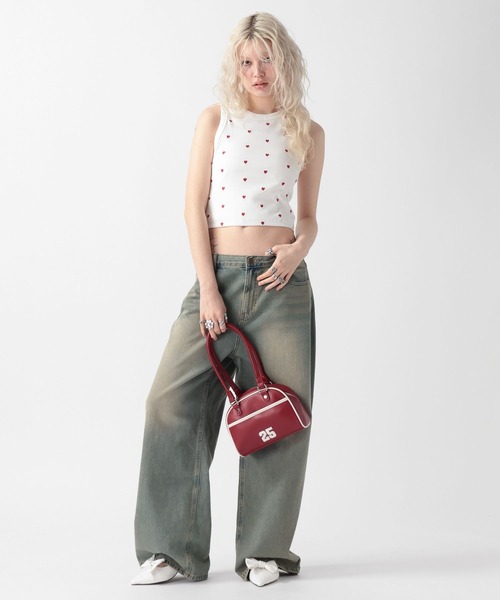タンクトップ ノースリーブ KNWLS STRAY VEST SS24-STRVEST0CRE レディース KNWLS タンクトップ ノースリーブ STRAY VEST SS24-STRVEST0CRE