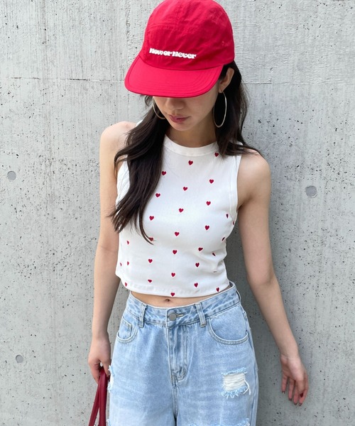 美品 ANNA MOLINARI タンクトップ 刺繍 ノースリーブ 美品 ANNA MOLINARI タンクトップ 刺繍 ノースリーブ FOREVER21