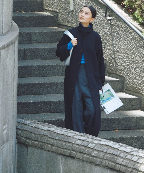 「KBF」 コート 38 ブラック レディース_画像8