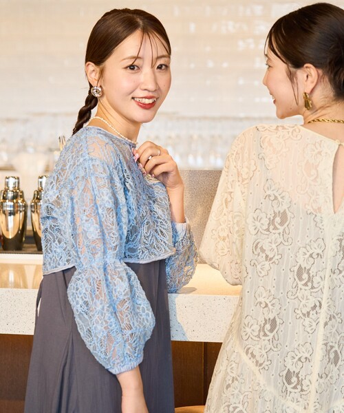 FREAK'S STORE レースボレロセットキャミワンピース 【限定展開】 FREAK'S STORE/レースボレロセットキャミワンピース【限定展開