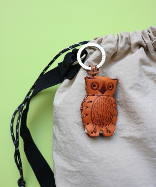 キーホルダー 「ラ・クオイエリア/La Cuoieria」 本革 レザー ギフト