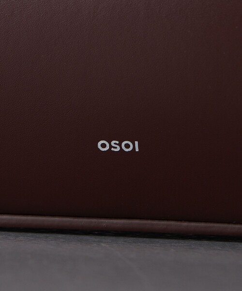 【入手困難❗️】正規品　osoi boat ワンショルダーバッグ　レザーブラウン ショルダーバッグ バッグ 「OSOI」BOAT WIDE レディース