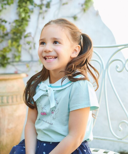 ANY（エニィ） tシャツ セーラーカラー Tシャツ キッズ 子供服 女の子