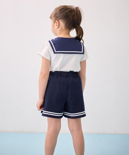 any FAM tシャツ セーラーカラー Tシャツ キッズ 子供服 女の子