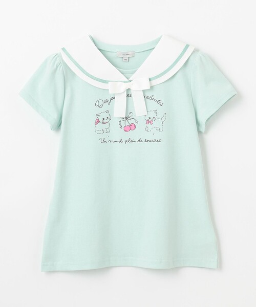 ANY（エニィ） tシャツ セーラーカラー Tシャツ キッズ 子供服 女の子