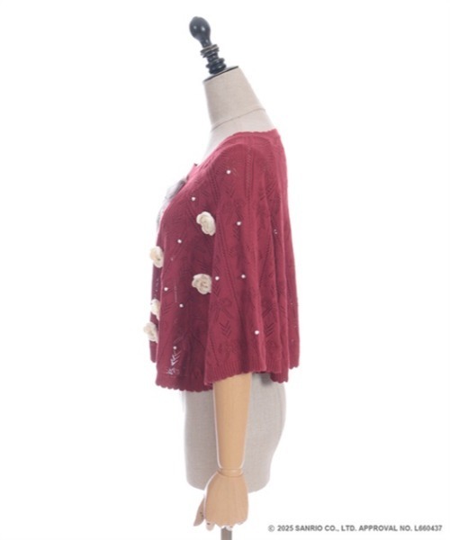 axes femme カーディガン マイメロディ／ニットケープ レディース