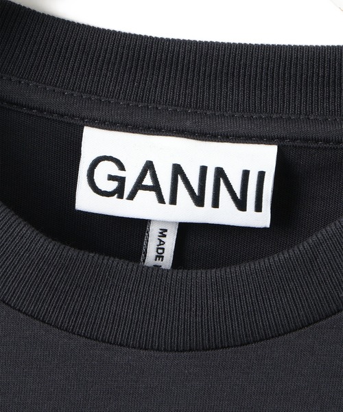 ADAM ET ROPE' tシャツ 「GANNI（ガニー）」Basic Jersey CHERRY