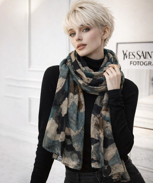 matta♡ストール Amazon | [マッタ] DUPATTA SHAWL 53531-04413 91 cloud F | ストール 通販