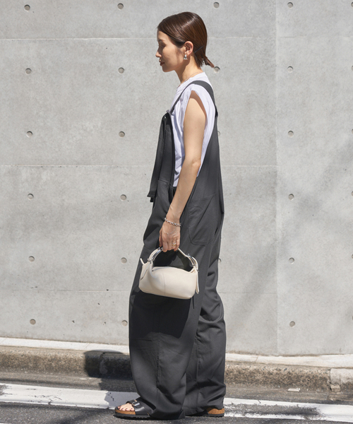【関税込み】Baserange グレー Gren オーバーオール BASERANGE】GREN OVERALLS/BRIDGE GREY | TOLMA.