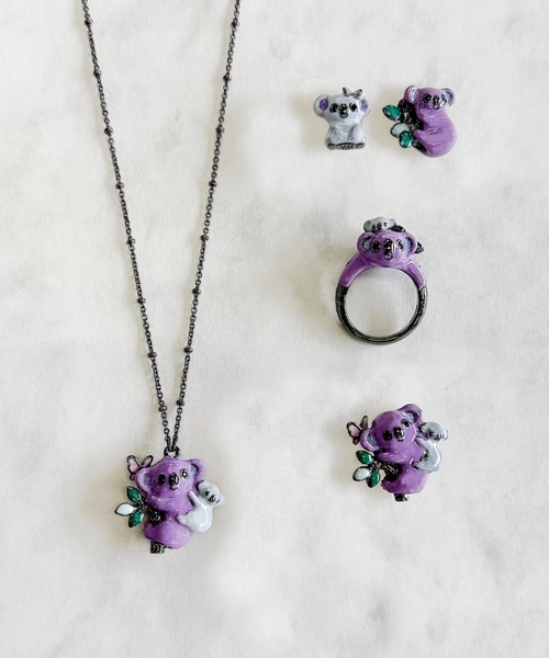 【ANNA SUI】即対応 コアラ親子モチーフ ネックレス ANNA SUI ネックレス コアラ親子モチーフ レディース : ZOZOTOWN