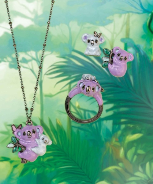 【ANNA SUI】即対応 コアラ親子モチーフ ネックレス コアラ親子モチーフ ネックレス（ネックレス）｜ANNA SUI
