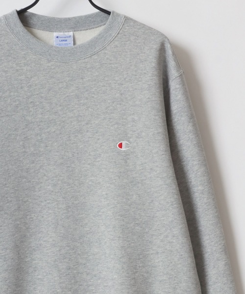 「Champion」 スウェットカットソー M オートミール メンズ