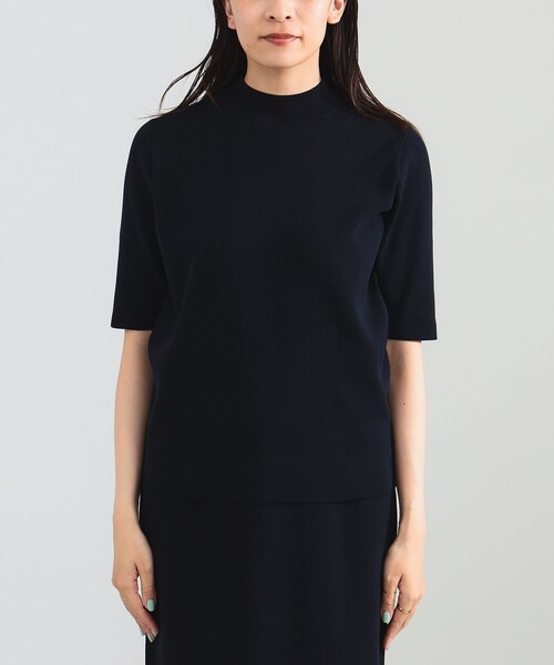 BEAMS - BEAMS(ビームス) 長袖セーター レディース美品  - 黒 Vネック/Demi-Luxe BEAMS - BEAMS(ビームス) 長袖セーター レディース美品 - 黒 V