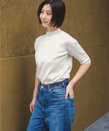 定価19800円❤️Demi-Luxe BEAMS オーバー クルーネックニット Demi-Luxe BEAMS（デミルクス ビームス） ニット セーター シンプル