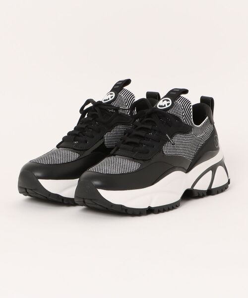 MICHAEL KORS/DARIUS ニット スニーカー ブラック 公式アウトレット】DARIUS ニット スニーカー - シューズ・靴