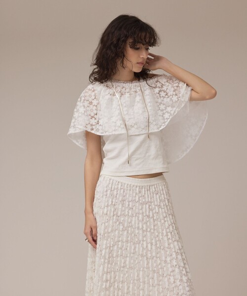 レースケープカットトップ レディース レースケープカットトップ / GRACE CONTINENTAL | GRACE