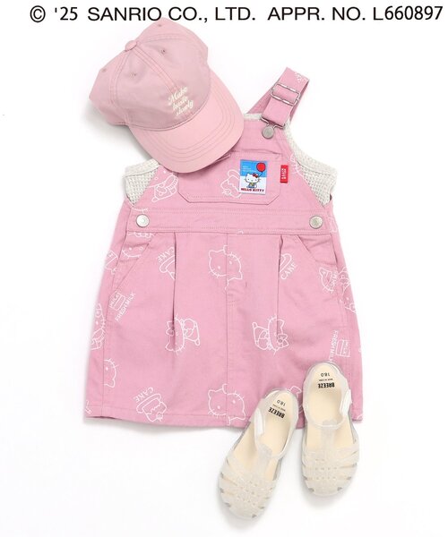 sanrio ジャンパースカート 「ハローキティ」ジャンスカ キッズ