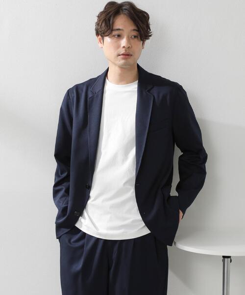 THE SHOP TK uvカット ジャケット テーラードジャケット スムース 