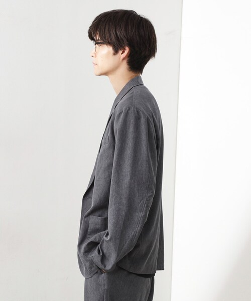 THE SHOP TK ジャケット テーラードジャケット スムースファイバー