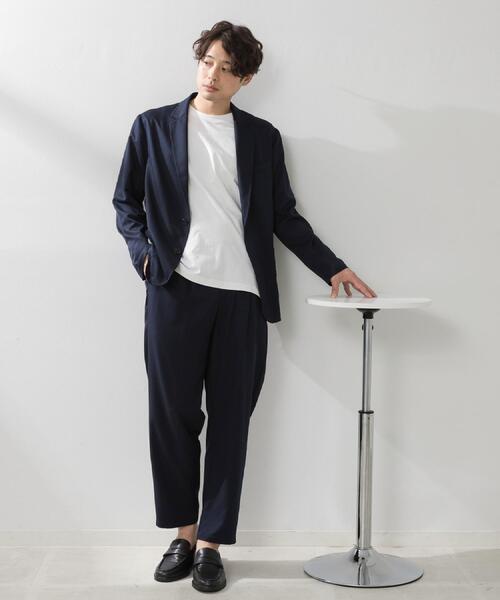 THE SHOP TK ジャケット テーラードジャケット スムースファイバー