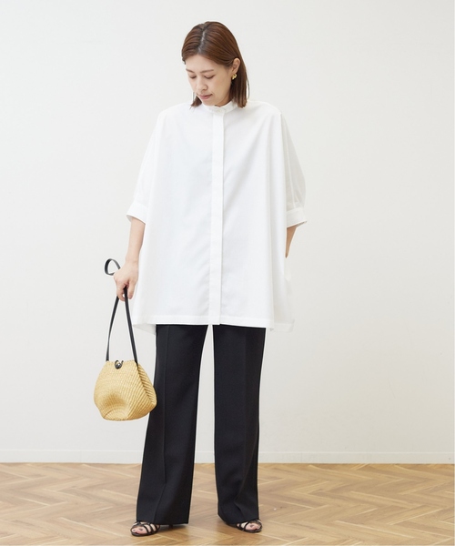 「journal standard L'essage」 ドルマンスリーブシャツ FREE ホワイト レディース journal standard L'essage 「journal L'essage」 ドルマン