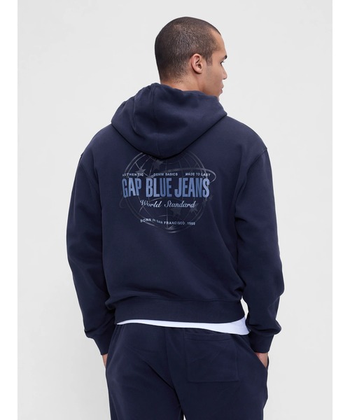 ※関税送料無料※【 JEANS】 パーカー GAP パーカー ヴィンテージソフト デニム ジップアップパーカー