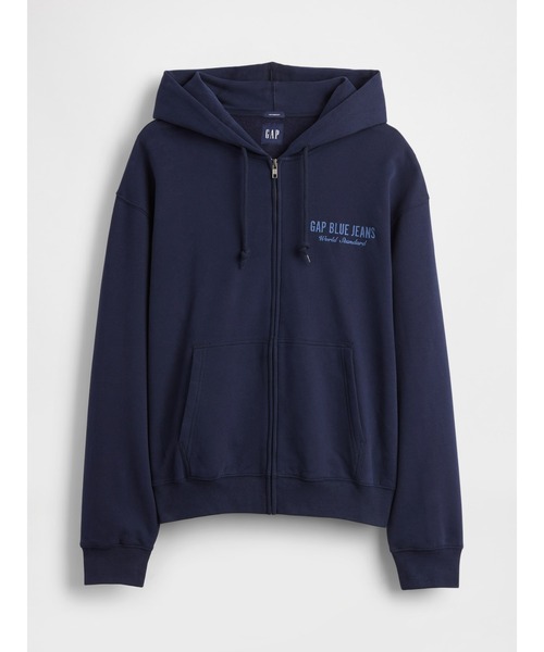 GAP パーカー ヴィンテージソフト デニム ジップアップパーカー