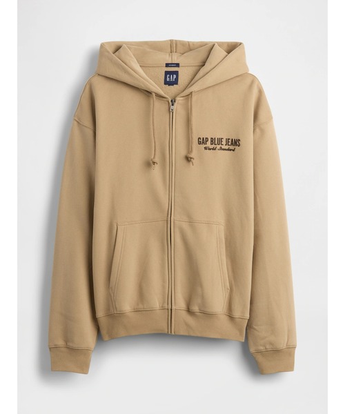 GAP パーカー ヴィンテージソフト デニム ジップアップパーカー