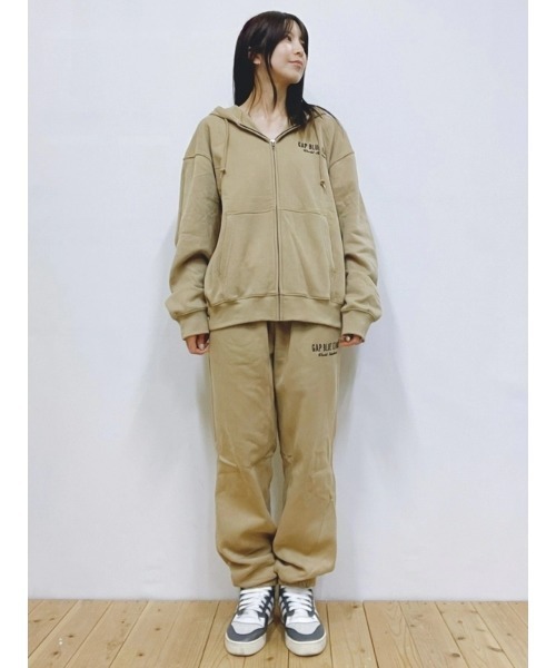 GAP パーカー ヴィンテージソフト デニム ジップアップパーカー